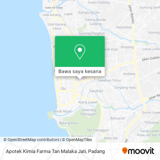 Peta Apotek Kimia Farma Tan Malaka Jati