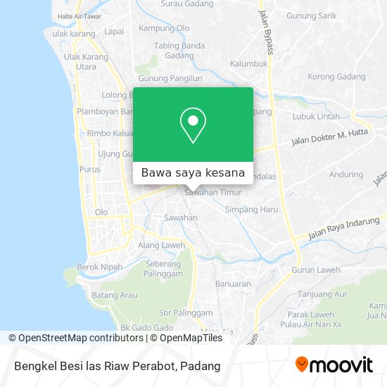 Peta Bengkel Besi las Riaw Perabot