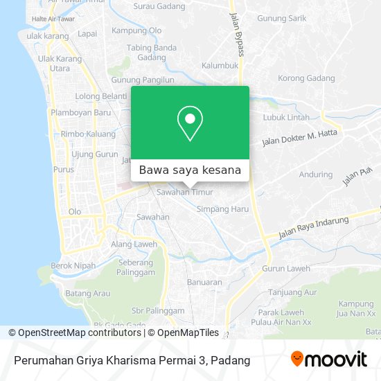 Peta Perumahan Griya Kharisma Permai 3