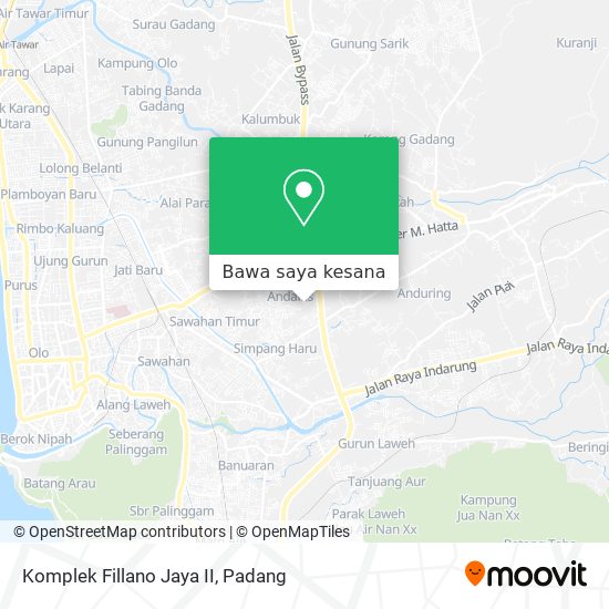Peta Komplek Fillano Jaya II
