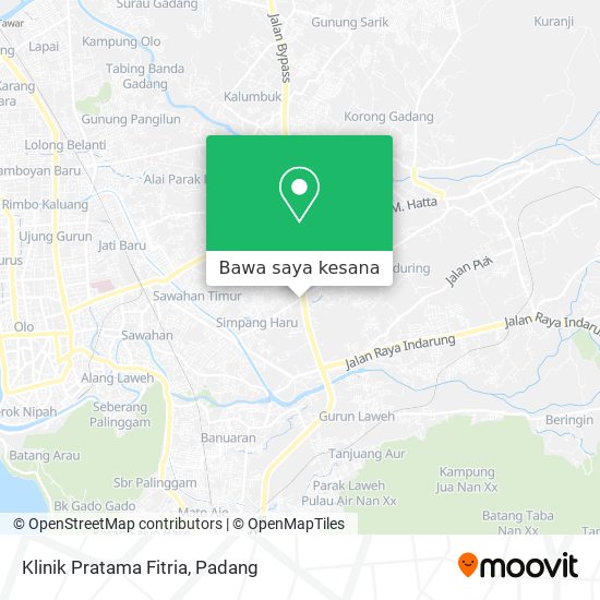 Peta Klinik Pratama Fitria