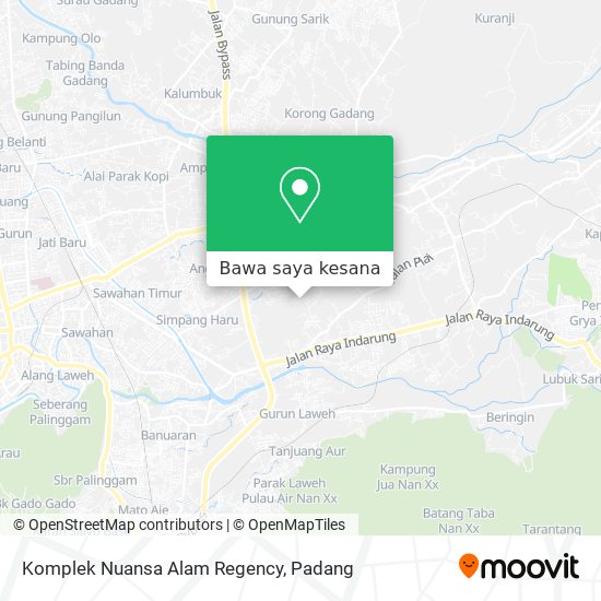 Peta Komplek Nuansa Alam Regency