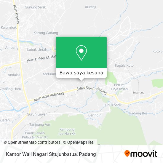 Peta Kantor Wali Nagari Situjuhbatua