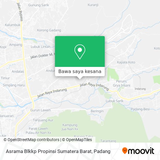 Peta Asrama Blkkp Propinsi Sumatera Barat