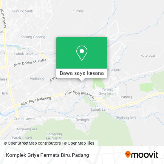 Peta Komplek Griya Permata Biru