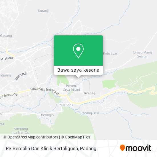 Peta RS Bersalin Dan Klinik Bertaliguna