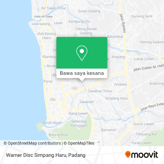 Peta Warner Disc Simpang Haru