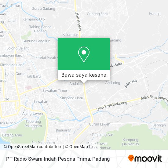 Peta PT Radio Swara Indah Pesona Prima