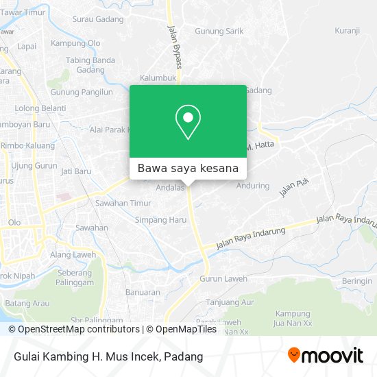 Peta Gulai Kambing H. Mus Incek