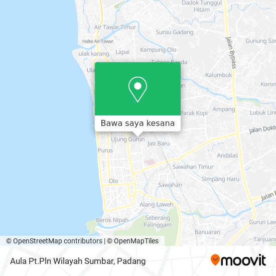 Peta Aula Pt.Pln Wilayah Sumbar
