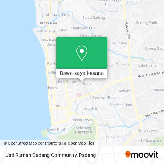 Peta Jati Rumah Gadang Community