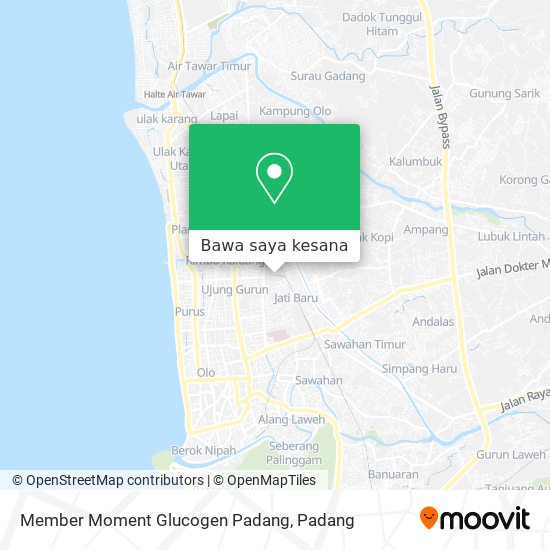 Peta Member Moment Glucogen Padang