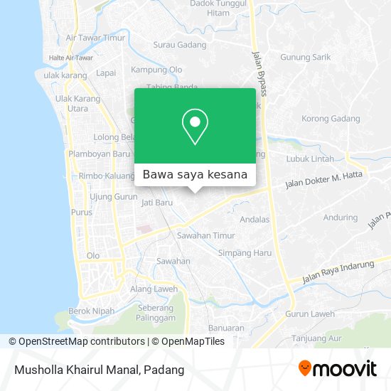 Peta Musholla Khairul Manal