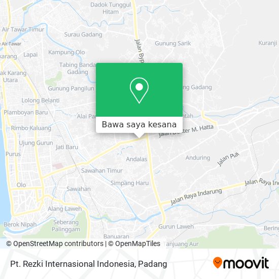 Peta Pt. Rezki Internasional Indonesia
