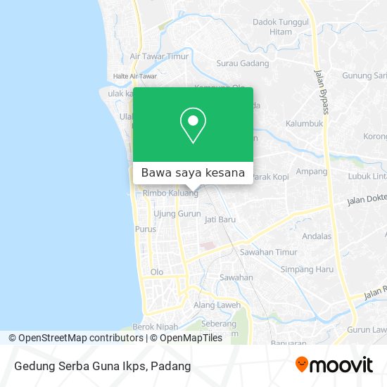 Peta Gedung Serba Guna Ikps
