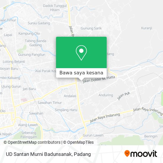 Peta UD Santan Murni Badunsanak