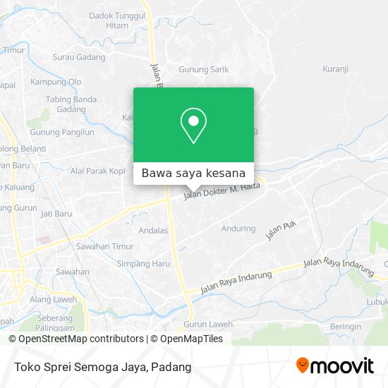 Peta Toko Sprei Semoga Jaya