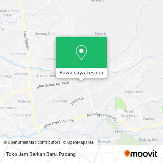 Peta Toko Jam Berkah Baru