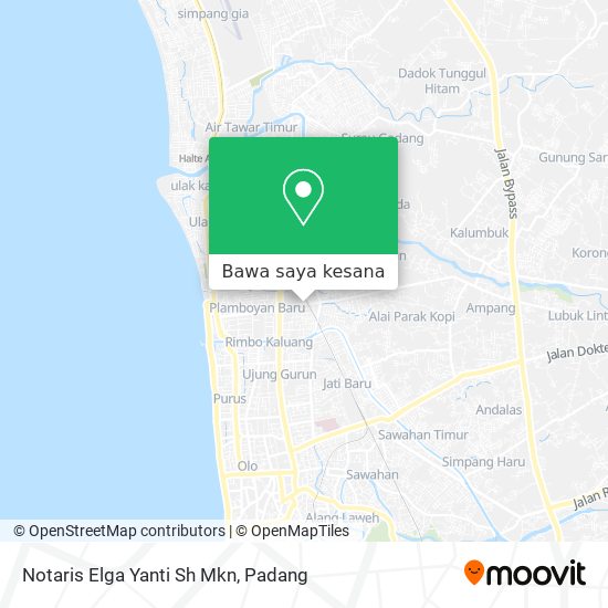 Peta Notaris Elga Yanti Sh Mkn