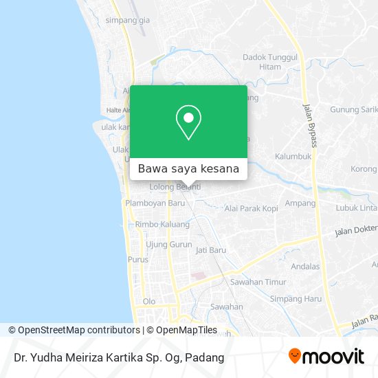 Peta Dr. Yudha Meiriza Kartika Sp. Og