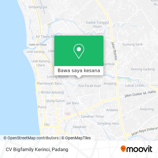 Peta CV Bigfamily Kerinci