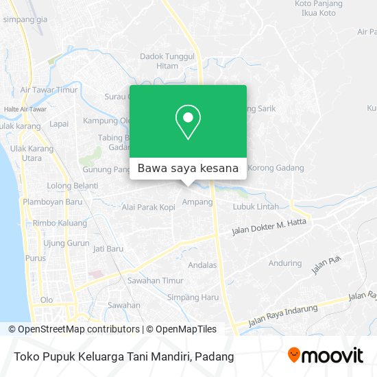 Peta Toko Pupuk Keluarga Tani Mandiri