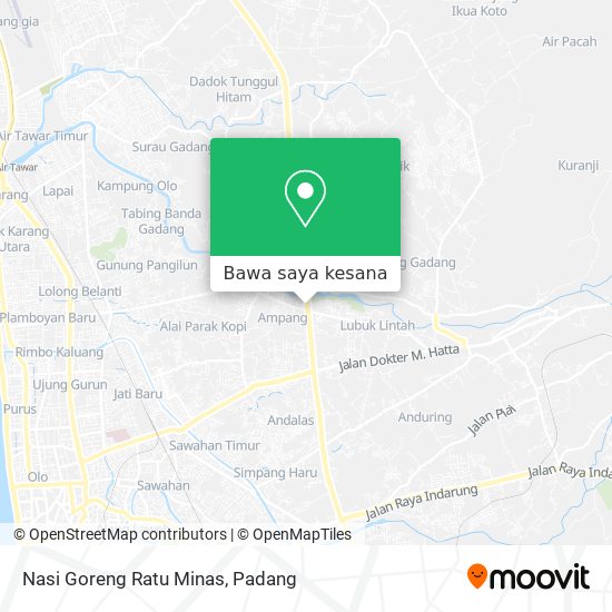 Peta Nasi Goreng Ratu Minas