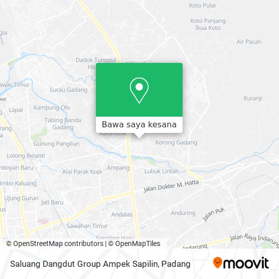 Peta Saluang Dangdut Group Ampek Sapilin