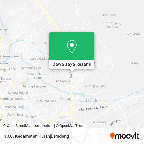 Peta KUA Kecamatan Kuranji