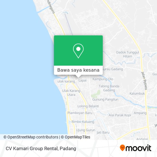 Peta CV Kamari Group Rental