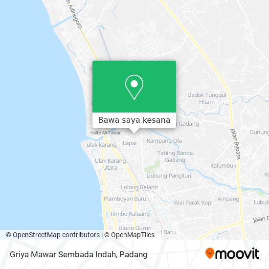 Peta Griya Mawar Sembada Indah