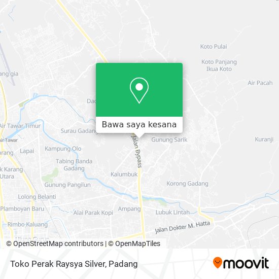 Peta Toko Perak Raysya Silver
