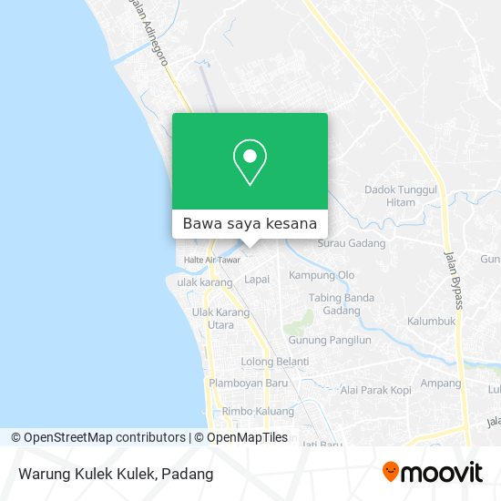 Peta Warung Kulek Kulek