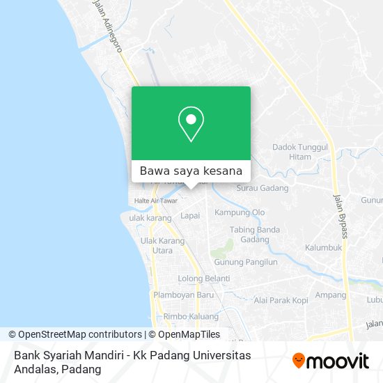 Peta Bank Syariah Mandiri - Kk Padang Universitas Andalas