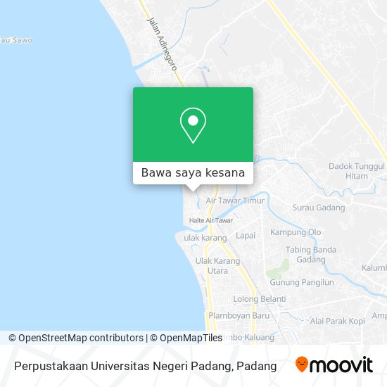 Peta Perpustakaan Universitas Negeri Padang