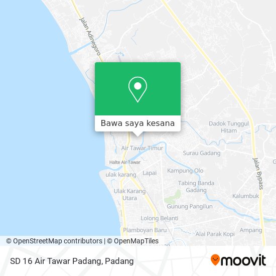 Peta SD 16 Air Tawar Padang