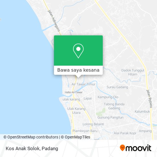 Peta Kos Anak Solok