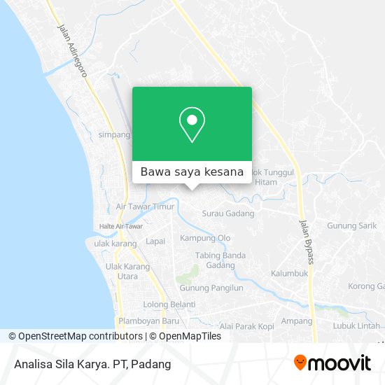 Peta Analisa Sila Karya. PT