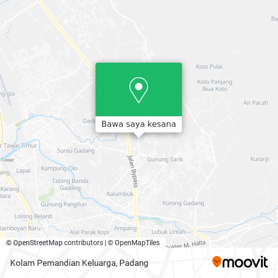 Peta Kolam Pemandian Keluarga