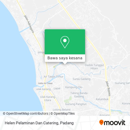 Peta Helen Pelaminan Dan Catering