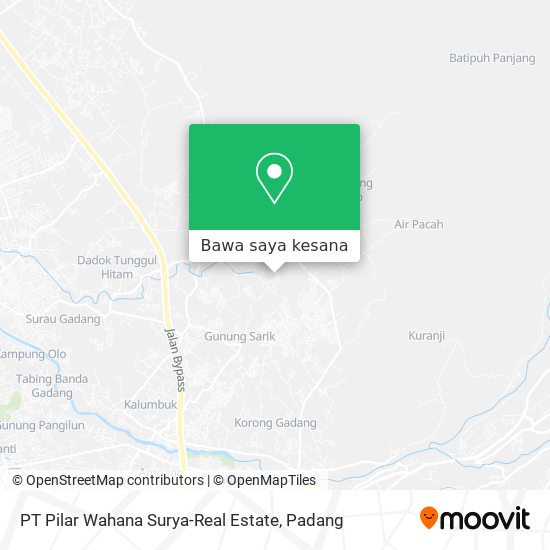 Peta PT Pilar Wahana Surya-Real Estate