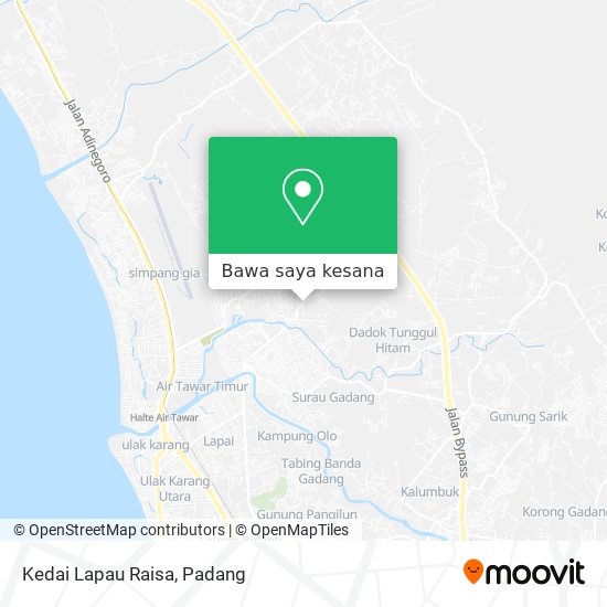 Peta Kedai Lapau Raisa