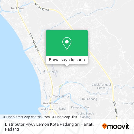 Peta Distributor Piyuy Lemon Kota Padang Sri Hartati