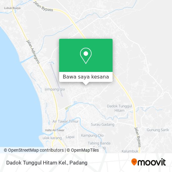 Peta Dadok Tunggul Hitam Kel.