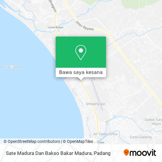 Peta Sate Madura Dan Bakso Bakar Madura