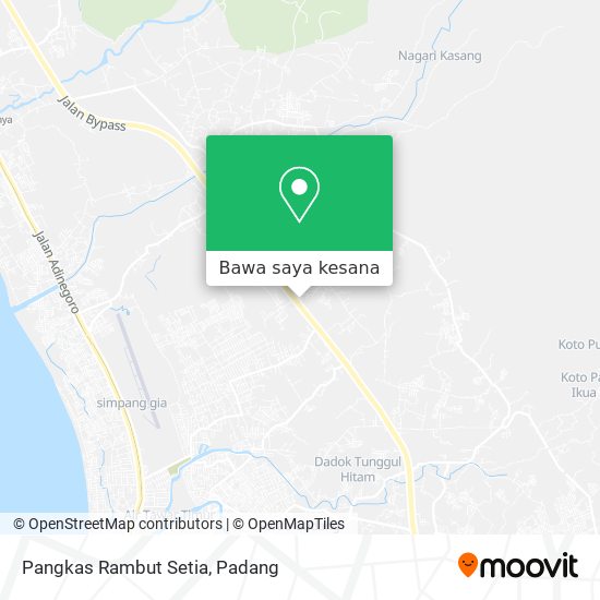 Peta Pangkas Rambut Setia
