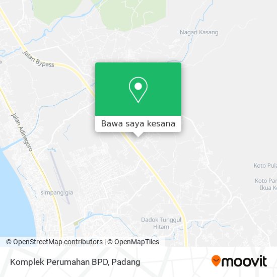 Peta Komplek Perumahan BPD