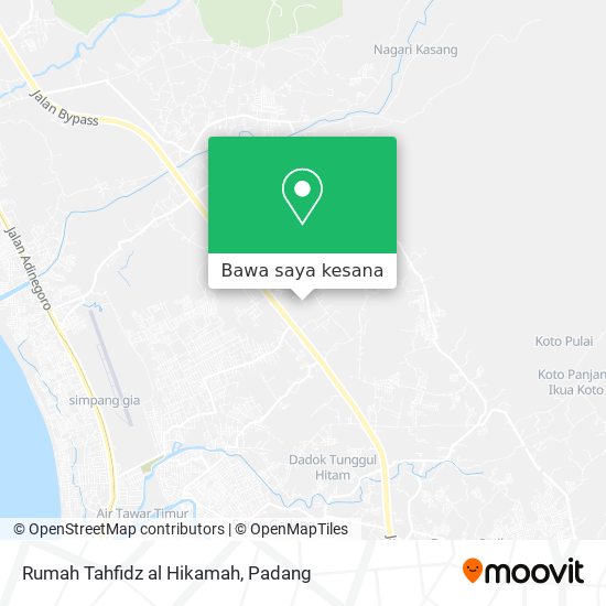 Peta Rumah Tahfidz al Hikamah