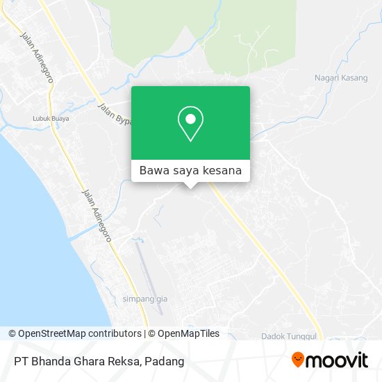 Peta PT Bhanda Ghara Reksa