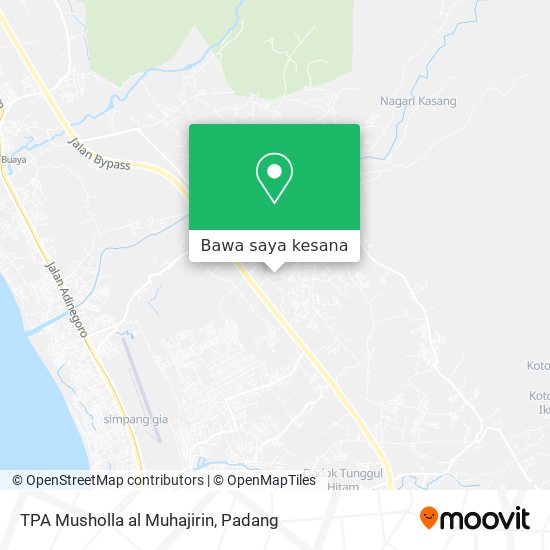 Peta TPA Musholla al Muhajirin
